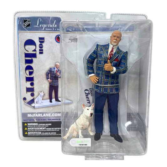 McFarlane NHL Don Cherry Legends Series 3 Figure with Blue