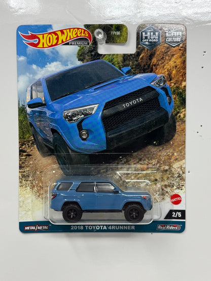 Hot Wheels Premium HW Off Road 2018 Toyota 4Runner 1:64 Diecast