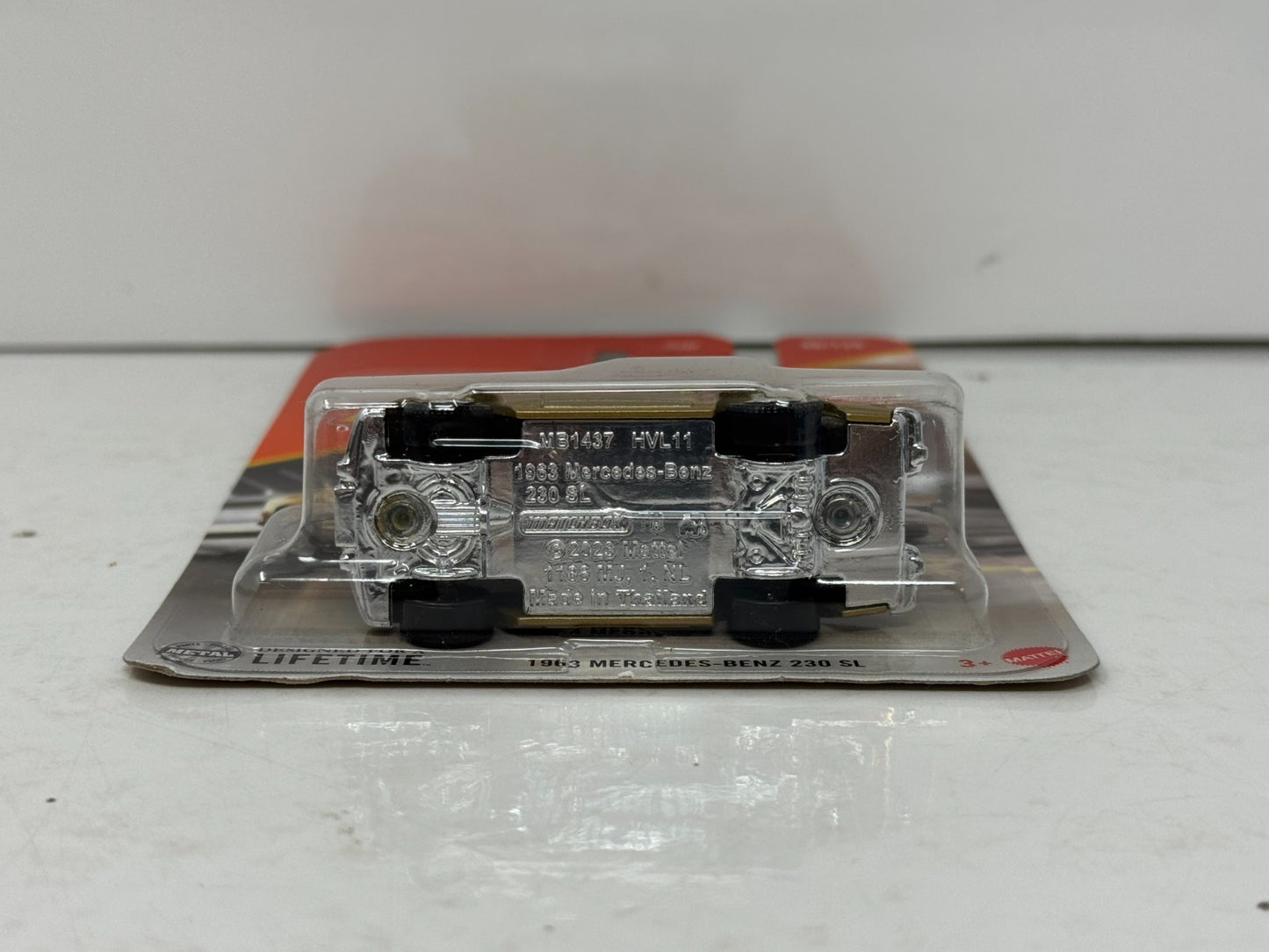 Matchbox 1963 Mercedes-Benz 230 SL 1:64 Diecast Gold