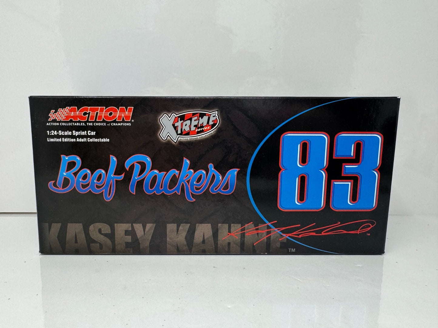 Action NASCAR Kasey Kahne #83 Beef Packers 2003 Sprint Car Xtreme 1:24 Diecast