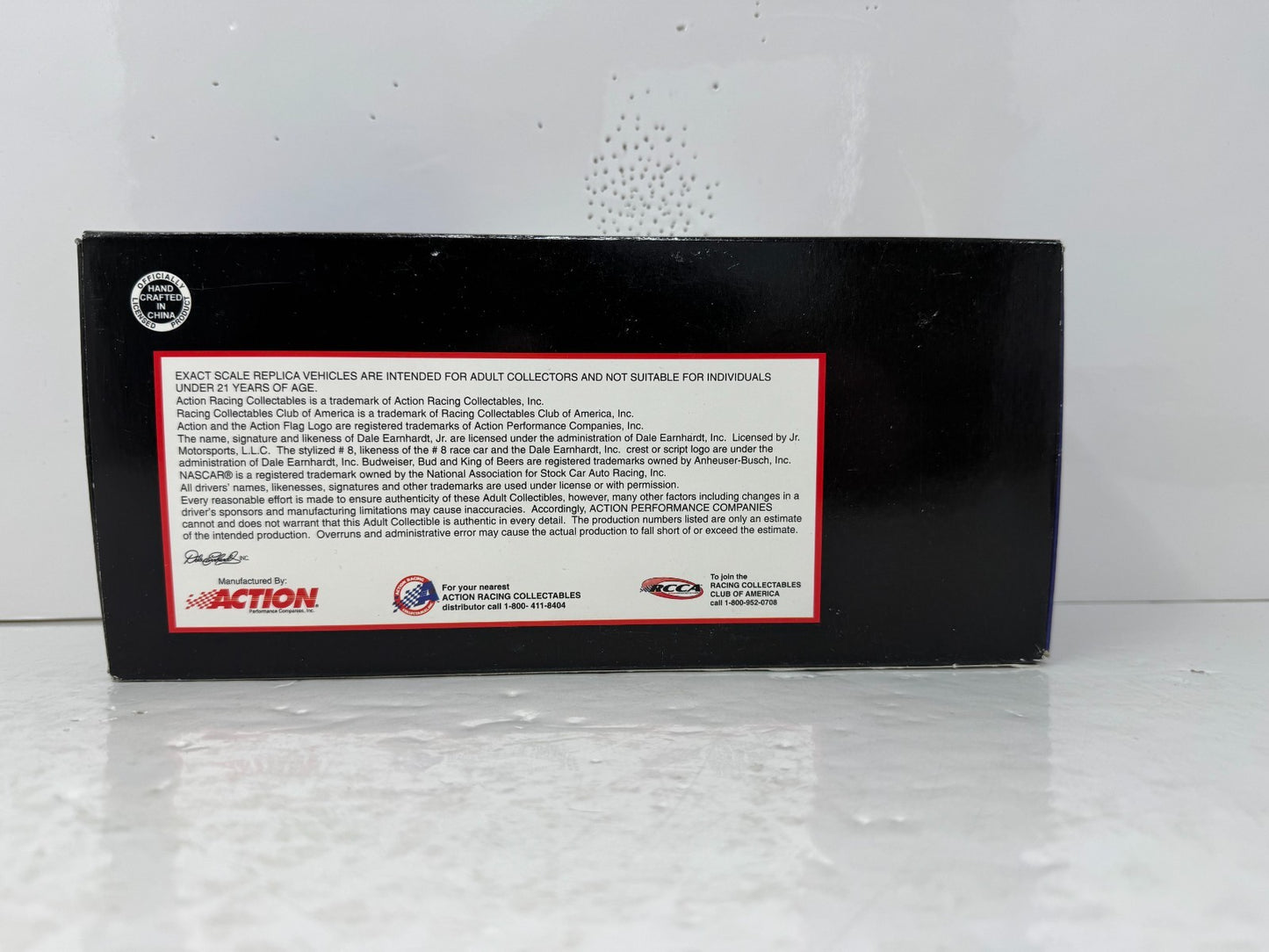 Action NASCAR #8 Dale Earnhardt Jr Budweiser 2002 Monte Carlo 1:24 Diecast