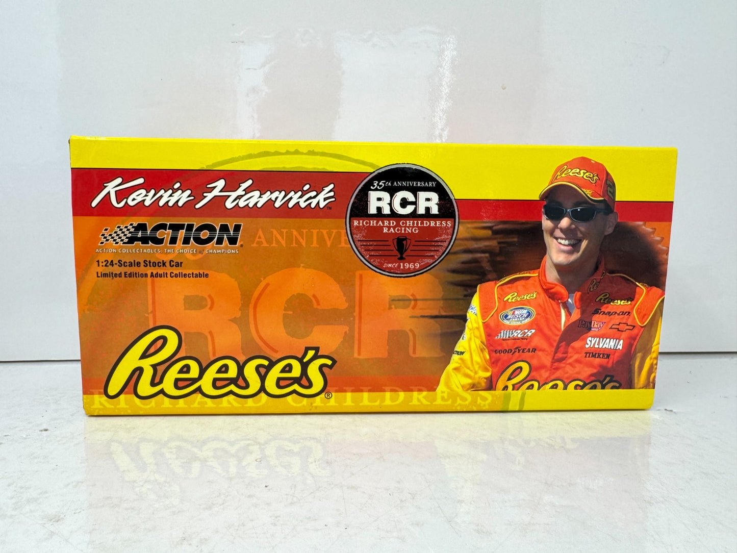 Action Nascar #21 Kevin Harvick Reese's RCR 35th Anniv. 2004 Chevy 1:24 Diecast