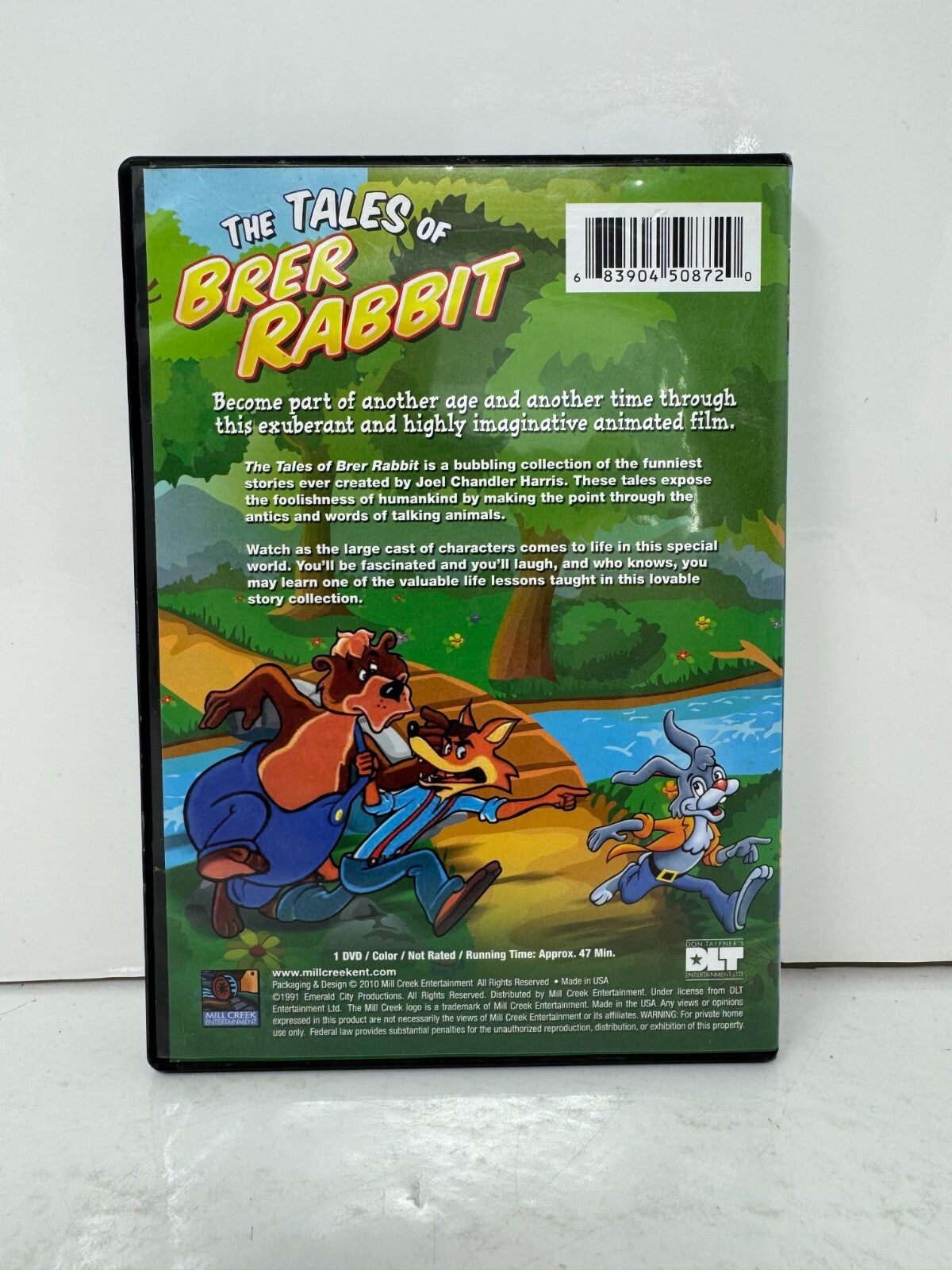 Brer Rabbit Tales (DVD) Kids Cartoon Good Condition!!!