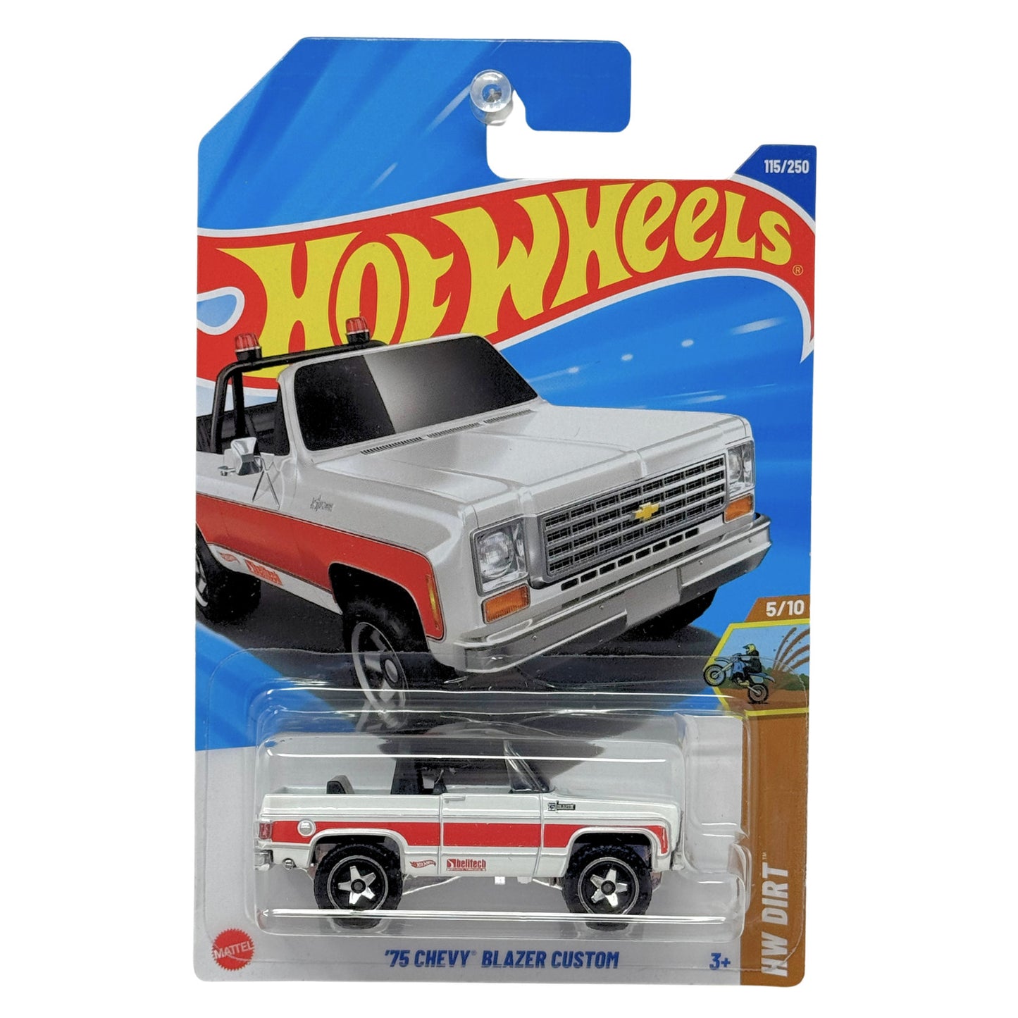 Hot Wheels Dirt 1975 Chevy Blazer Custom 1:64 Diecast V2