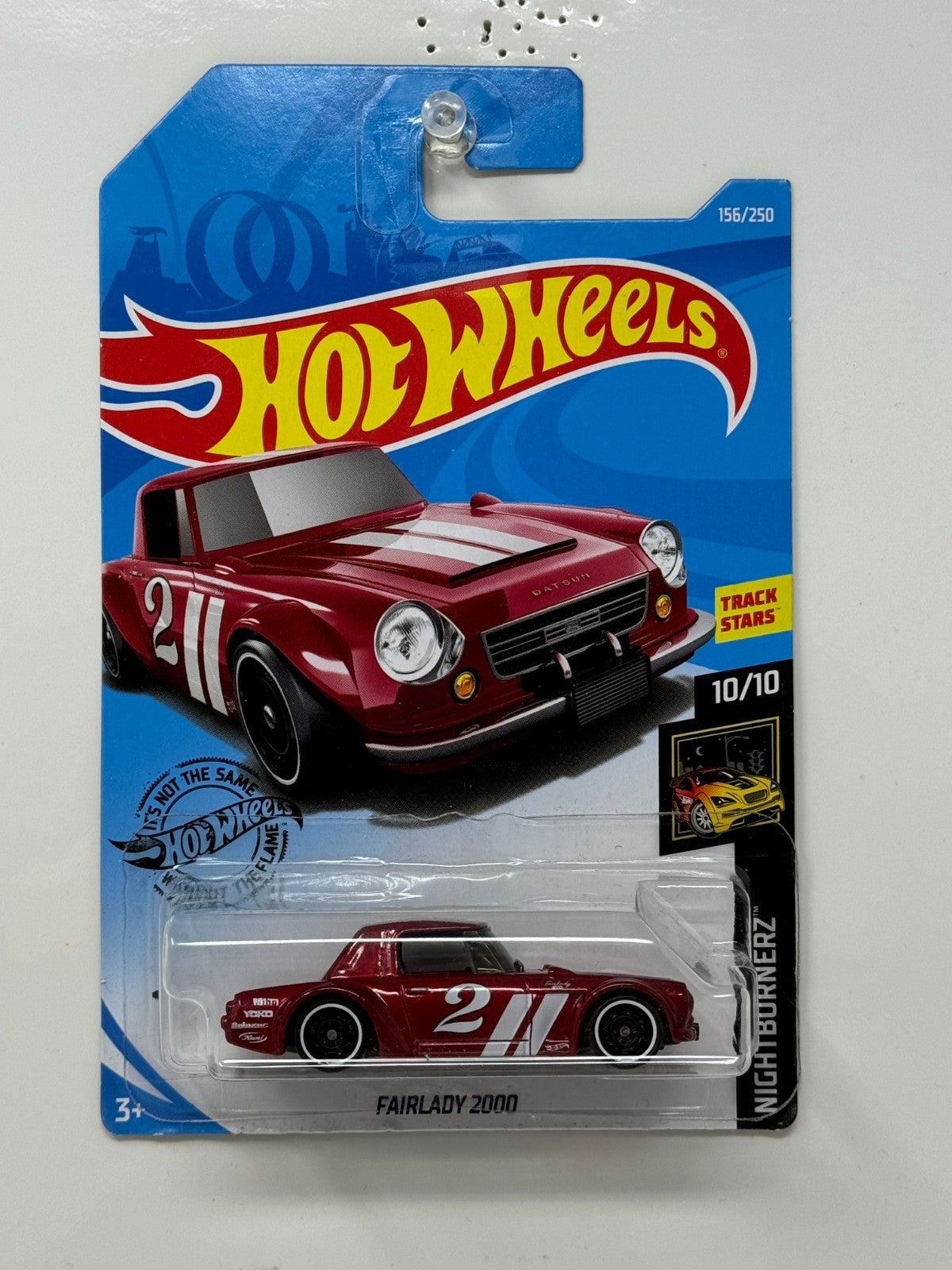 Hot Wheels Nightburnerz Fairlady 2000 JDM 1:64 Diecast Red