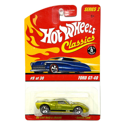 Hot Wheels Classics Series 2 Ford GT-40 Spectraflame 1:64 Diecast Antifreeze