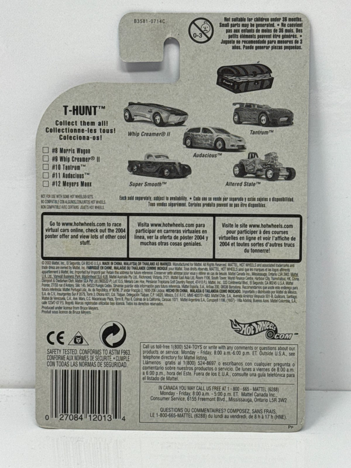 Hot Wheels Treasure Hunt T-Hunt Meyers Manx 1:64 Diecast