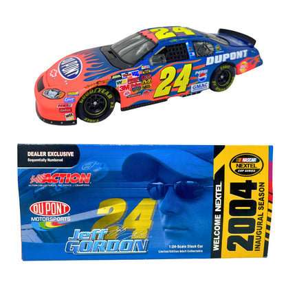 Action Nascar #24 Jeff Gordon DuPont NEXTEL Inaugural Season 2004 1:24 Diecast