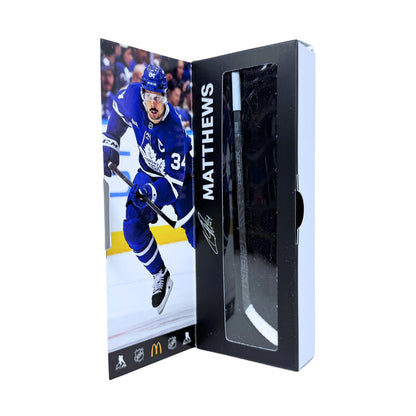 Auston Matthews Toronto Maple Leafs McDonald's NHL Collectible Mini Hockey Stick