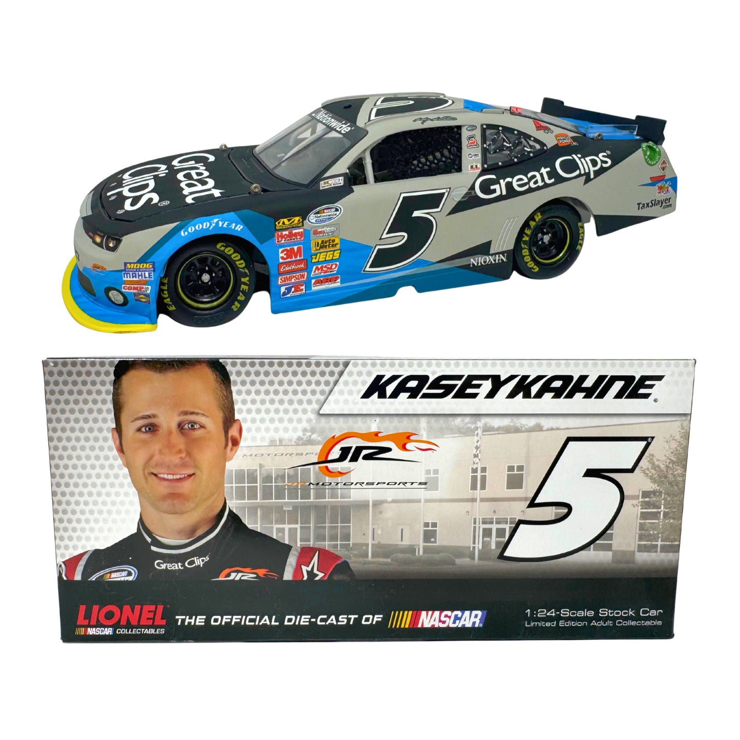 Lionel NASCAR Kasey Kahne #5 Great Clips Shark Week 2013 Camaro 1:24 Diecast
