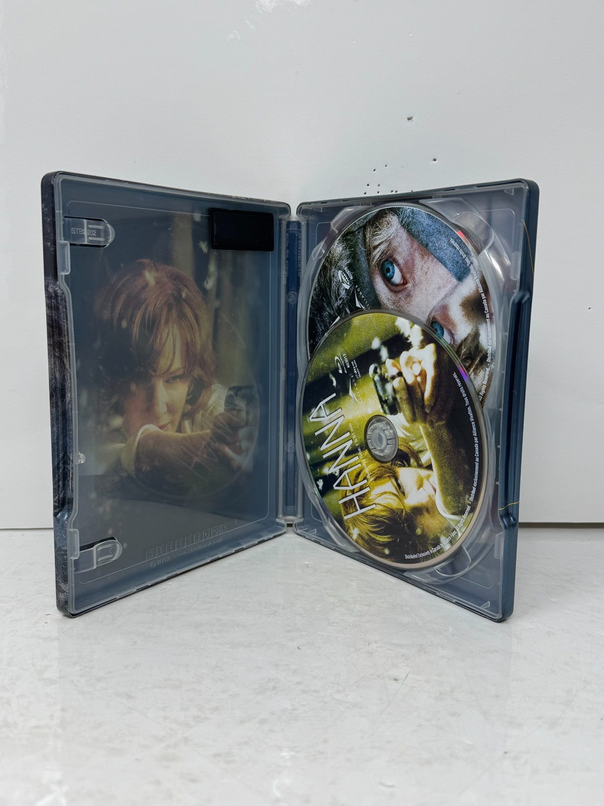 Hanna (Blu-ray) Steelbook Saoirse Ronan Action Good Condition!!!