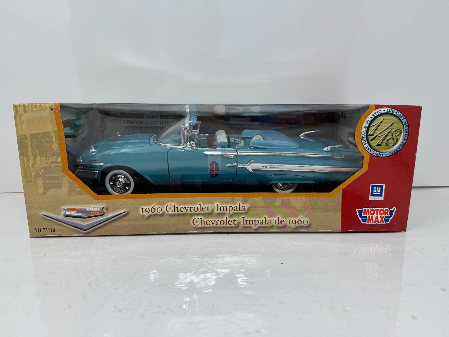 Motormax 1960 Chevrolet Impala 1:18 Diecast
