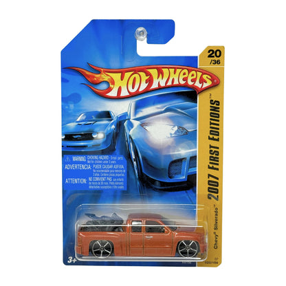 Hot Wheels 2007 First Editions Chevy Silverado 1:64 Diecast