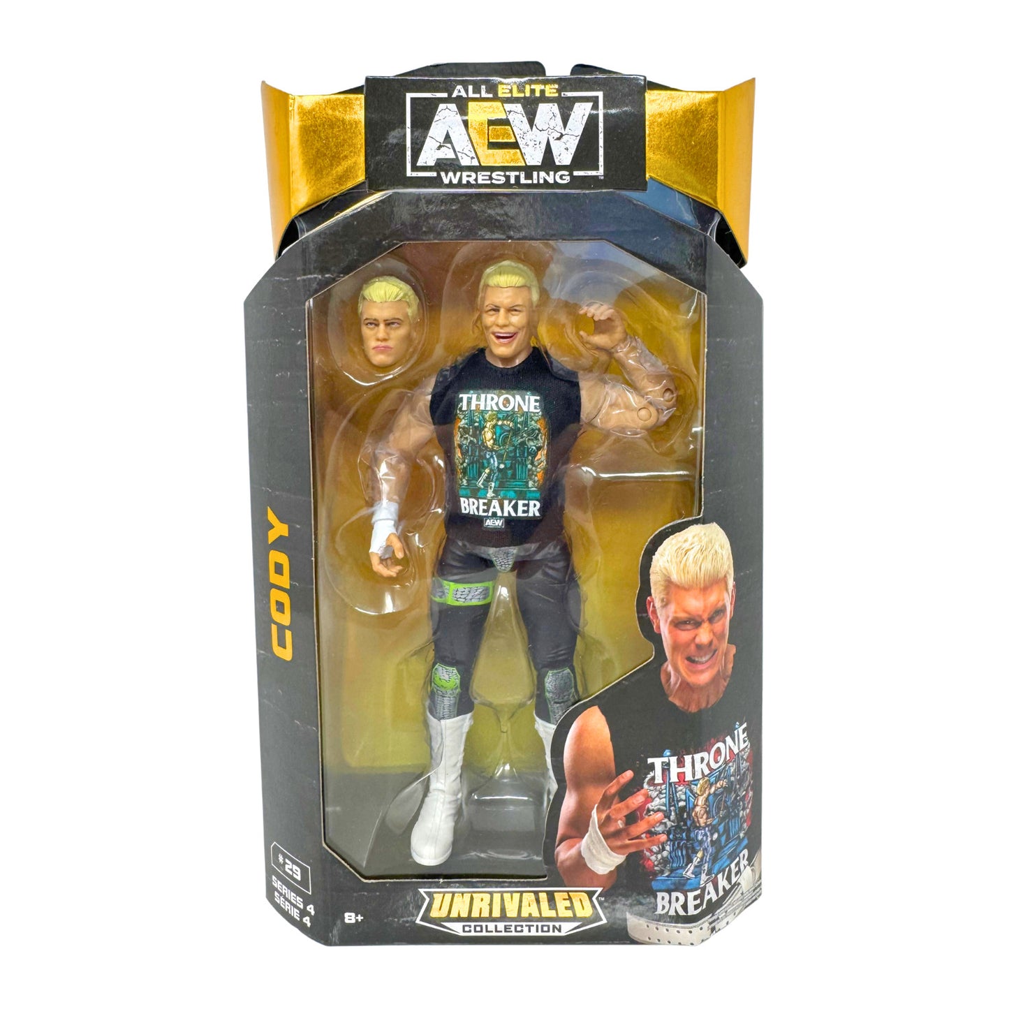 Jazwares AEW Unrivaled Series 4 Cody Rhodes Action Figure
