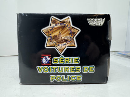 Motormax Vancouver Police Ford Crown Victoria Law Enforcement 1:18 Diecast