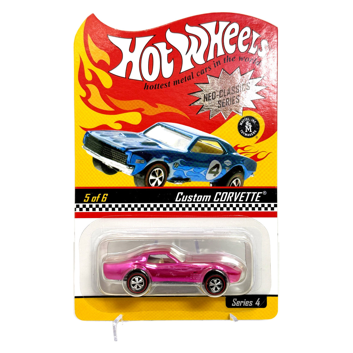 Hot Wheels Neo-Classics Custom Corvette Series 4 1:64 Diecast 8772/11000