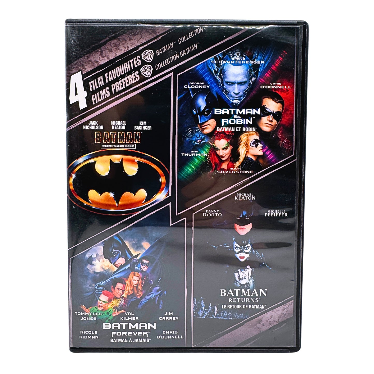 4 Film Favorites Batman Collection (DVD) DC Superhero Action
