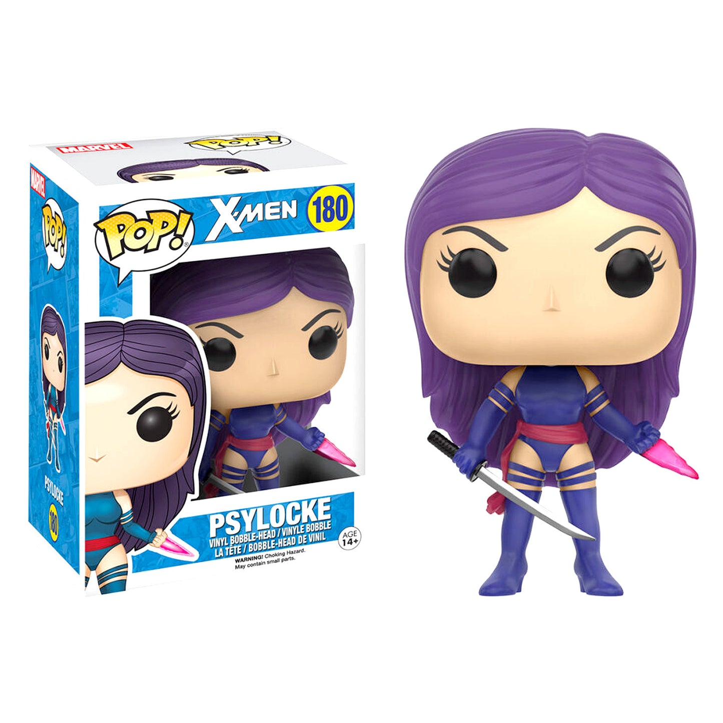 Funko Pop! Marvel X-Men #180 Psylocke Bobblehead