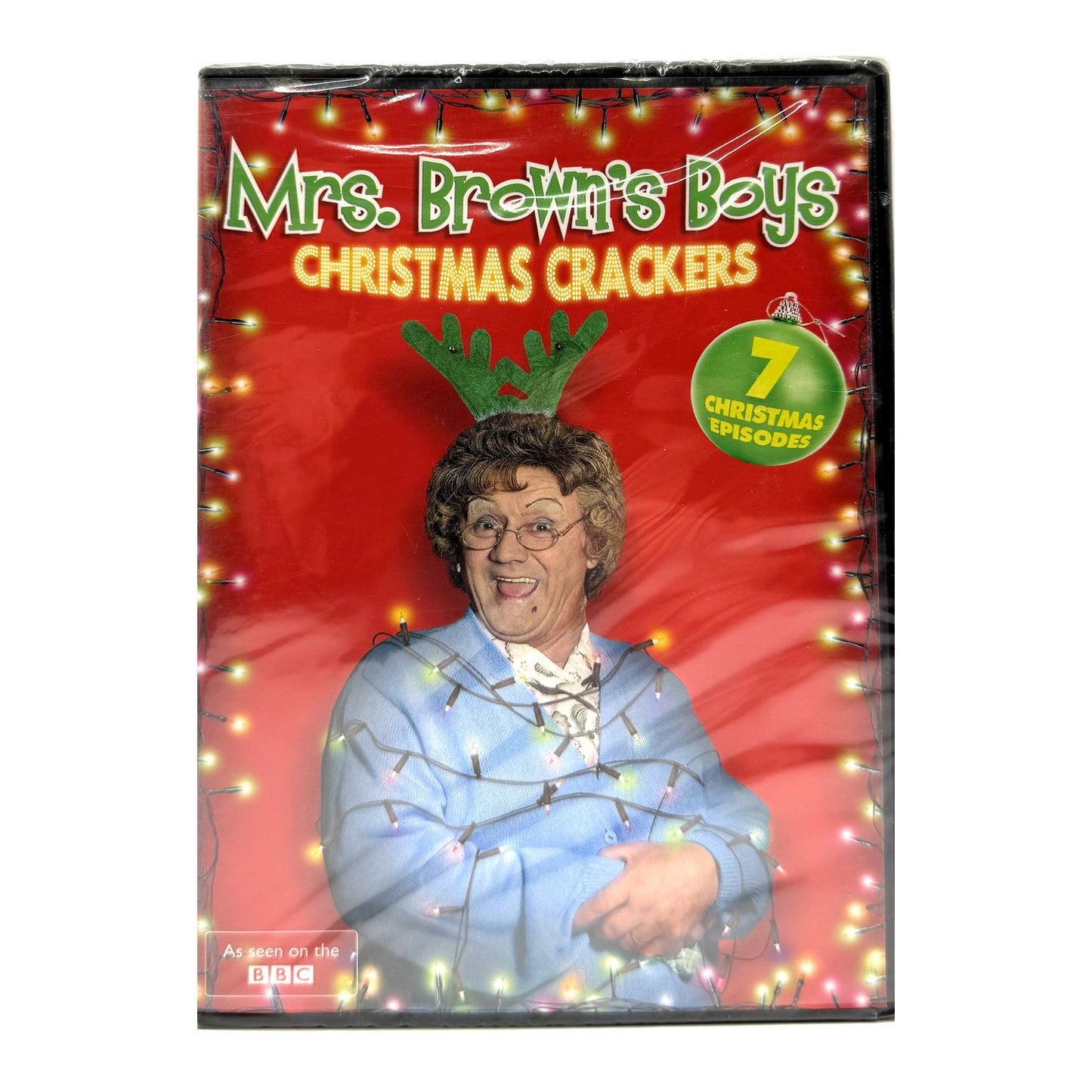 Mrs. Brown's Boys Christmas Crackers (DVD) Brendan O'Carroll Comedy Sealed