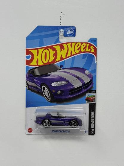 Hot Wheels HW Roadsters Dodge Viper RT-10 Purple 1:64 Diecast