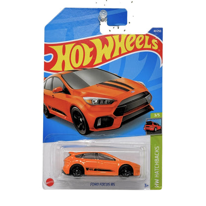Hot Wheels Hatchbacks Ford Focus RS 1:64 Diecast Orange