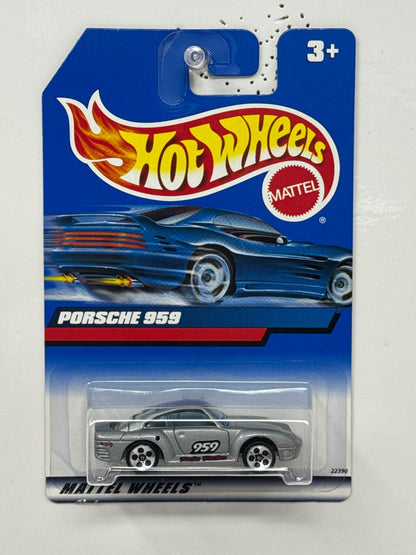 Hot Wheels Porsche 959 Turbo 1:64 Diecast Silver