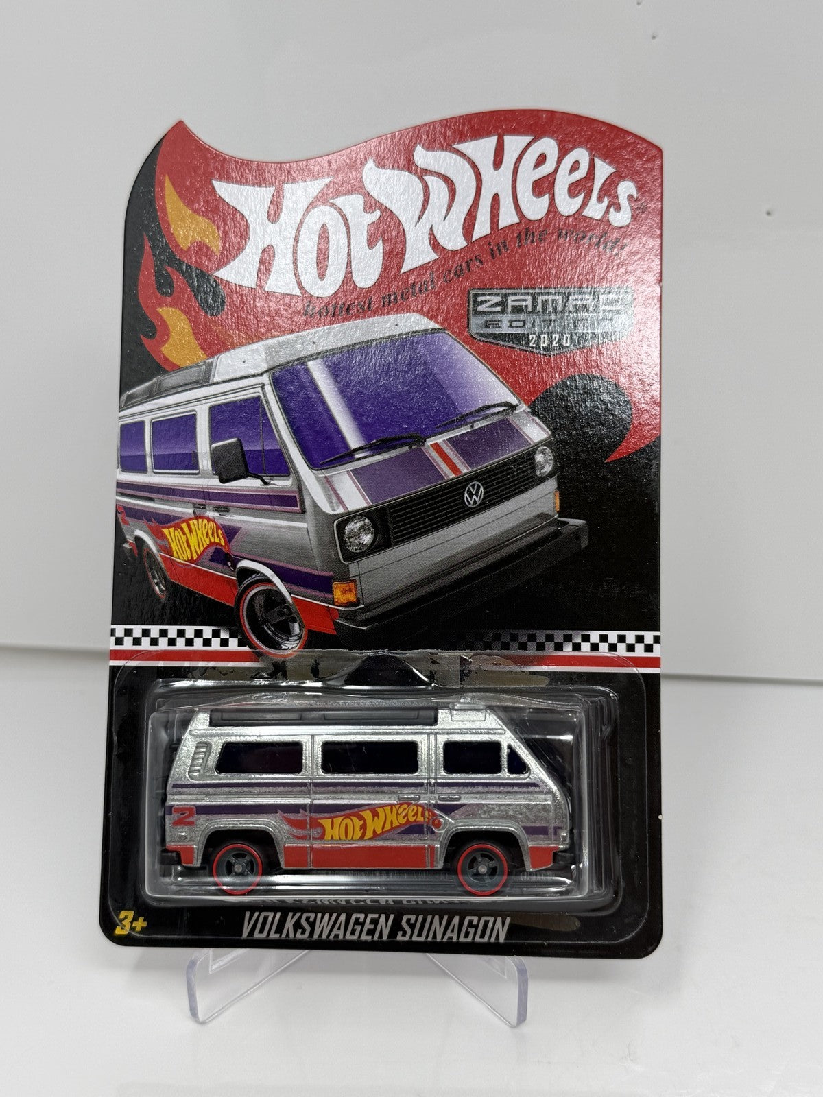 Hot Wheels 2020 ZAMAC Collector Edition Volkswagen Sunagon Walmart 1:64 Diecast