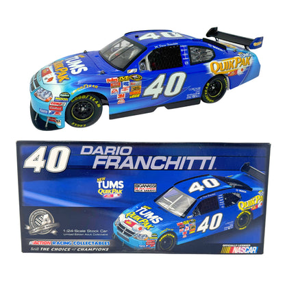 Action Nascar Dario Franchitti #40 Tums 2008 Dodge Charger 1:24 Diecast