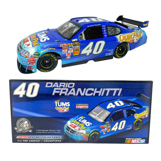 Action Nascar Dario Franchitti #40 Tums 2008 Dodge Charger 1:24 Diecast