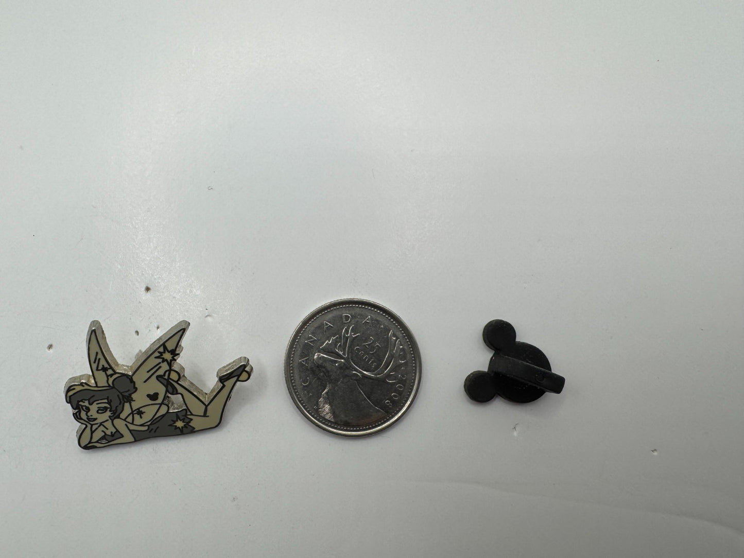 DLR Disney Tinker Bell Winter Ice Sculpture Hidden Mickey Trading Pin DC1S13