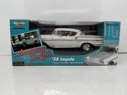 Ertl American Muscle 1958 Chevrolet Impala American Graffiti 1:18 Diecast