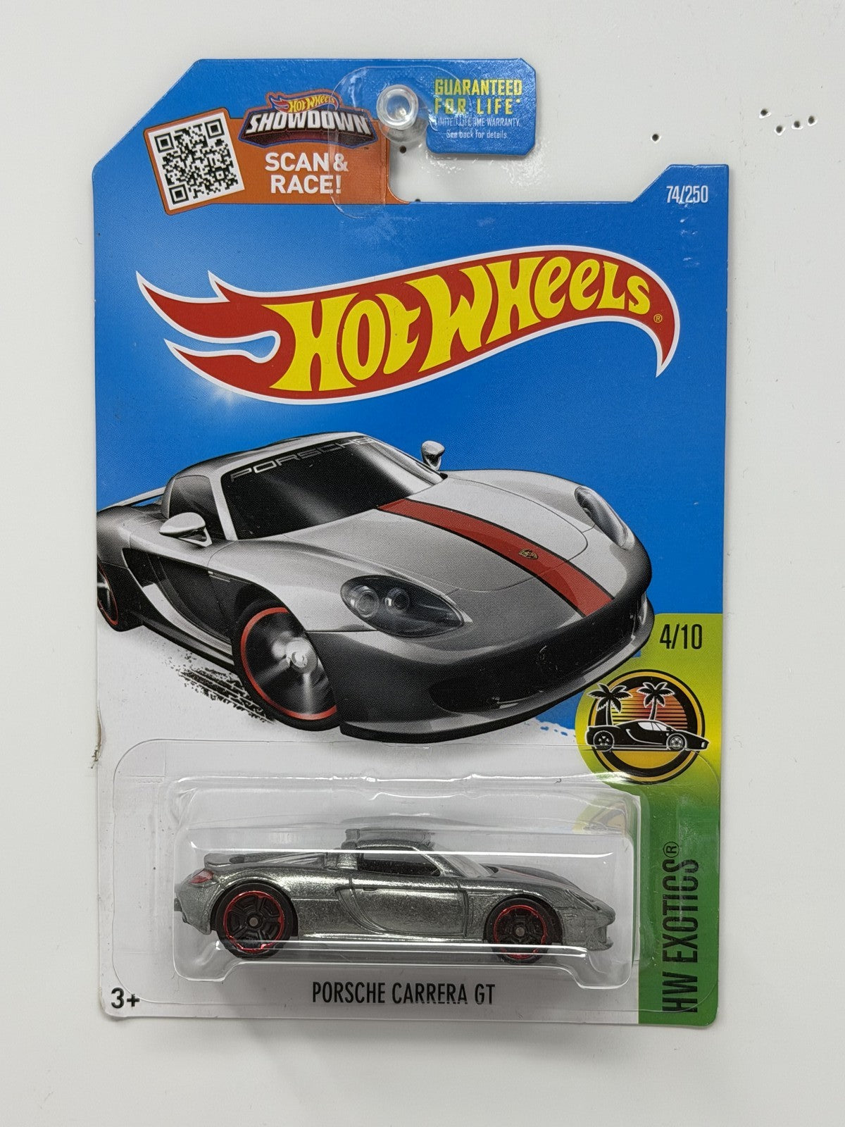 Hot Wheels ZAMAC HW Exotics Porsche Carrera GT 1:64 Diecast