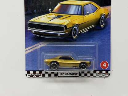 Hot Wheels Premium Boulevard #4 1967 Chevrolet Camaro 1:64 Diecast