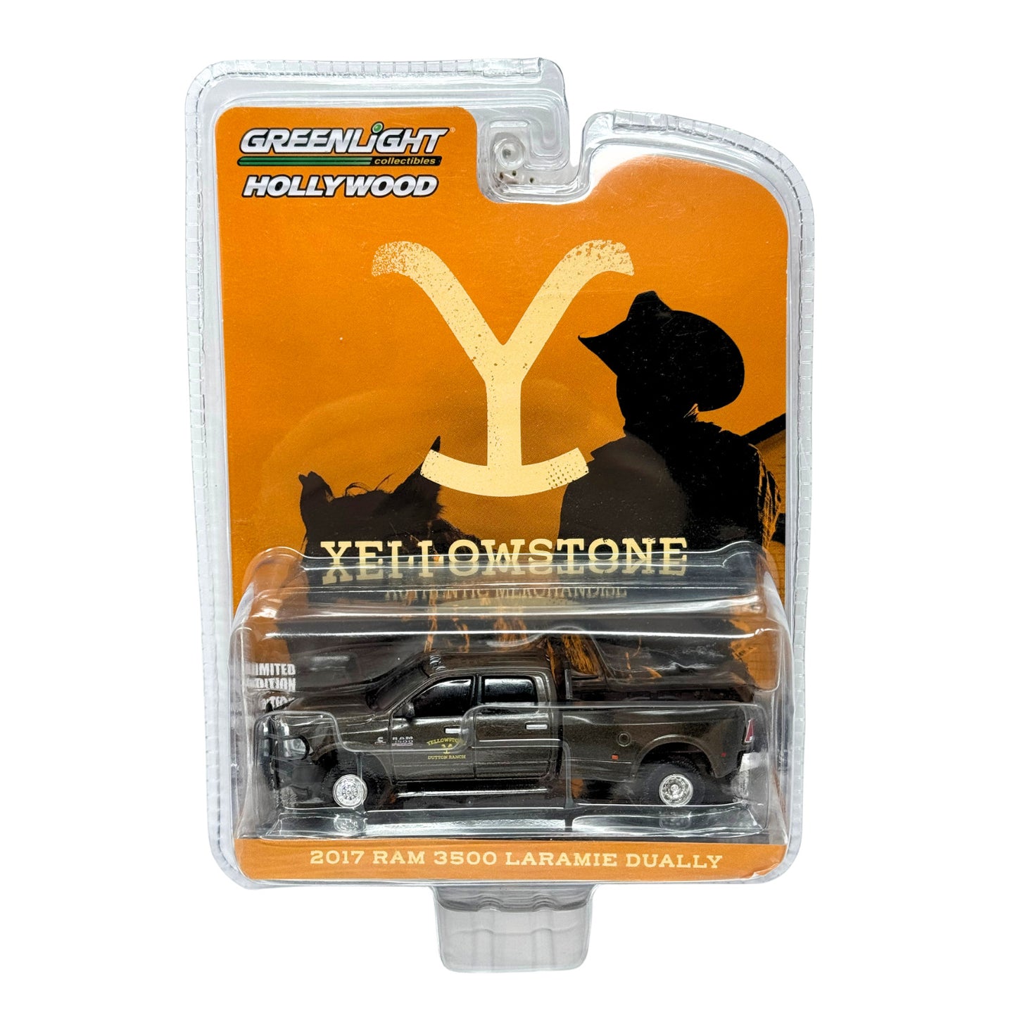 Greenlight Hollywood Yellowstone 2017 Ram 3500 Laramie Dually 1:64 Diecast