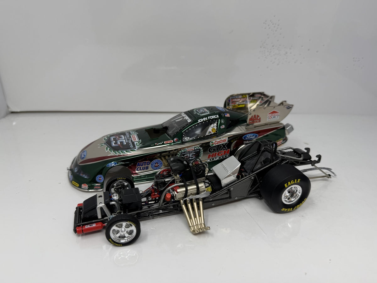 Action NHRA John Force Castrol 25th Anniversary 2010 Mustang 1:24 Diecast