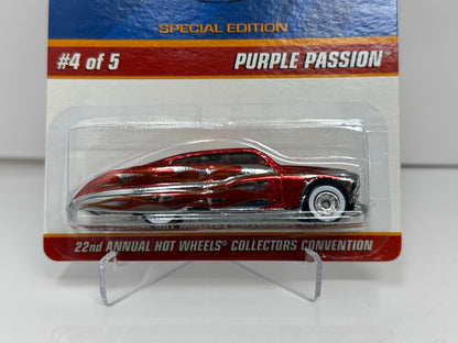 Hot Wheels 2008 22nd Annual Collectors Convention Purple Passion 1:64 Diecast