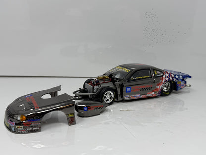 Racing Champions NHRA Warren Johnson Pontiac Pro Stock Gun Metal 1:24 Diecast