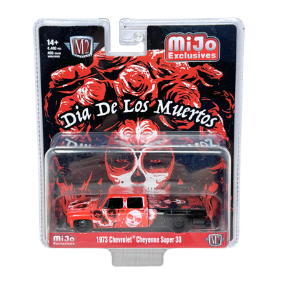 M2 Machines Dia De Los Muertos 1973 Chevrolet Cheyenne Super 30 1:64 Diecast