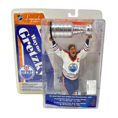 McFarlane NHL Wayne Gretzky Edmonton Oilers Legends Series 4 Figure