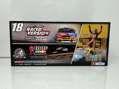 Action NASCAR #18 Kyle Busch M&M's Infineon Win 2008 Toyota Camry 1:24 Diecast