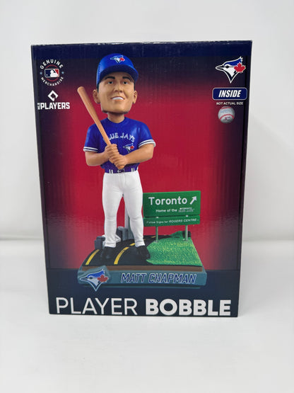 FOCO MLB Toronto Blue Jays Matt Chapman "Next Stop Toronto" Bobblehead