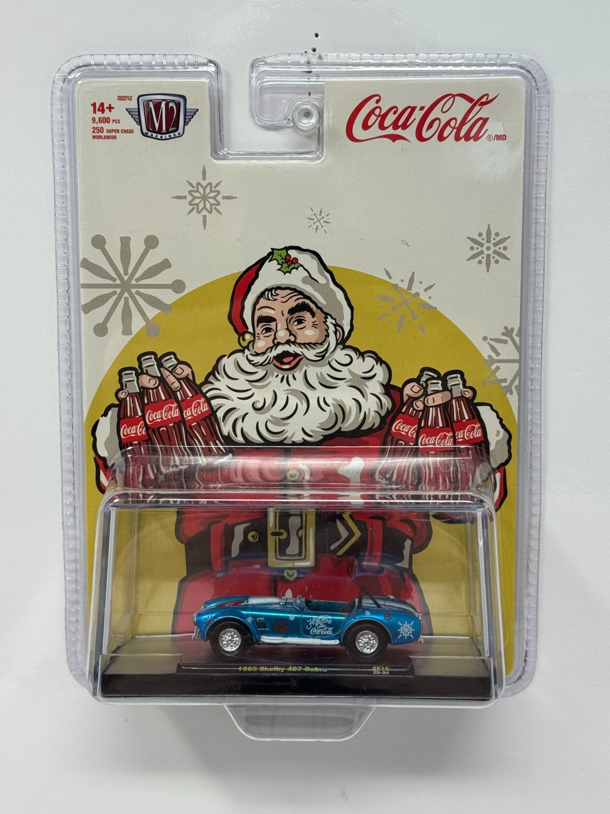 M2 Machines Coca-Cola Holiday 1965 Shelby 427 Cobra 1:64 Diecast