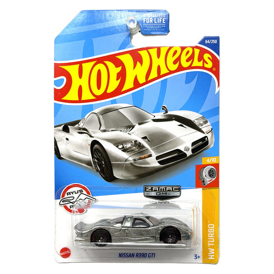 Hot Wheels ZAMAC HW Turbo Nissan R390 GT1 1:64 Diecast