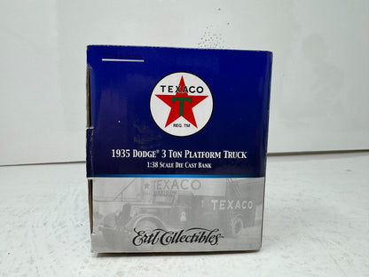 Ertl Texaco 1935 Dodge 3 Ton Platform Truck 1:38 Scale Diecast Bank