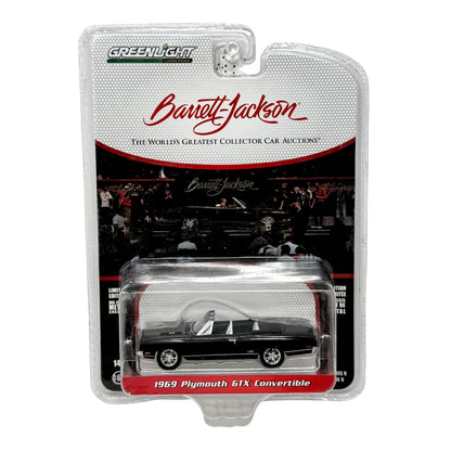 Greenlight Barrett-Jackson 1969 Plymouth GTX Convertible 1:64 Diecast