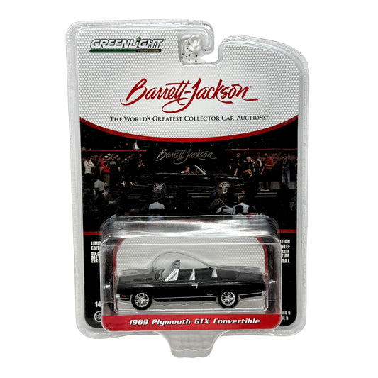 Greenlight Barrett-Jackson 1969 Plymouth GTX Convertible 1:64 Diecast