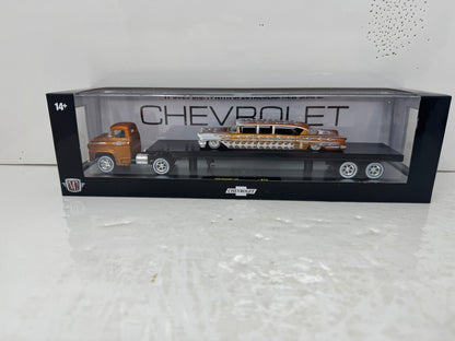 M2 Machines 1958 Chevrolet Impala & 1958 Chevy LCF Hauler 1:64 Diecast