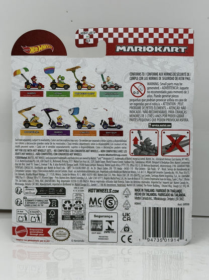 Hot Wheels Mario Kart Princess Daisy Standard Kart Flower Glider 1:64 Diecast