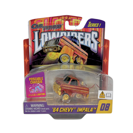 Jada Car Tuned Lowriders 1964 Chevy Impala 1:64 Diecast