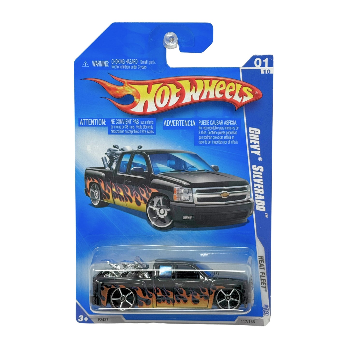 Hot Wheels Heat Fleet Chevy Silverado 1:64 Diecast